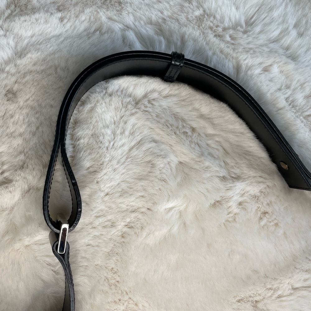 Gucci Black Monogram Hobo Adjustable Shoulder Bag - image 6